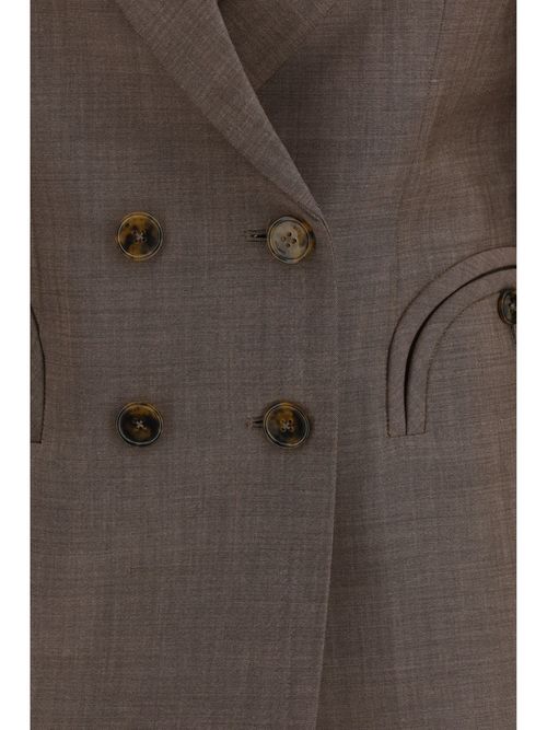 Aile Charmer Blazer — Brown