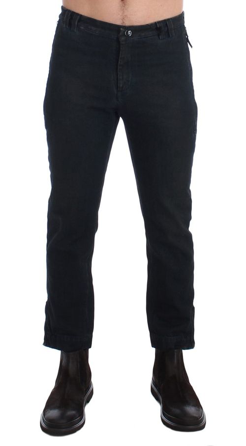 Slim Fit Cotton Jeans — Blue