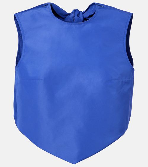 Patou Open-back faille top