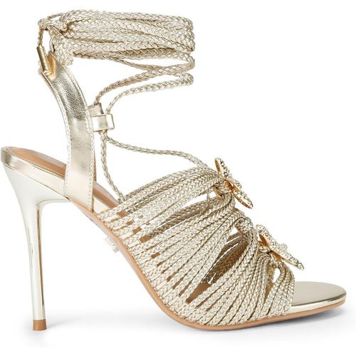 Carvela Womens Marina High Tie Sandals - Gold