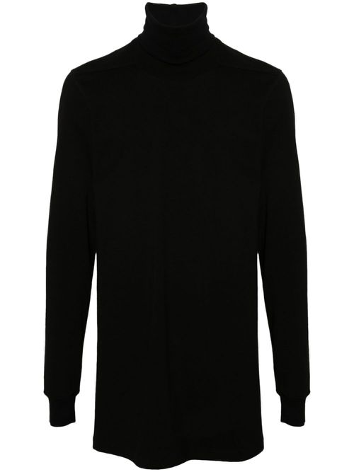 Surf T roll-neck sweatshirt - Black