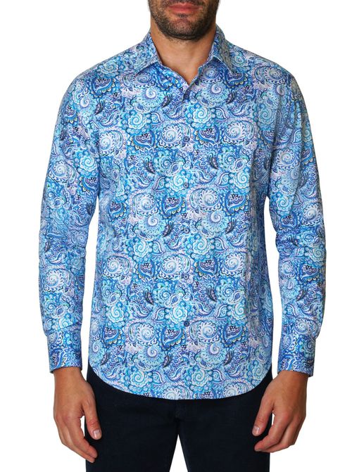 Robert Graham Robert Graham Larson Long Sleeve Button Down Shirt
