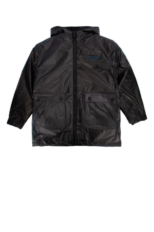 Lightweight Puffer Down Jacket — Navy