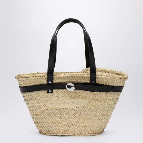 Palm medium raffia shopping bag