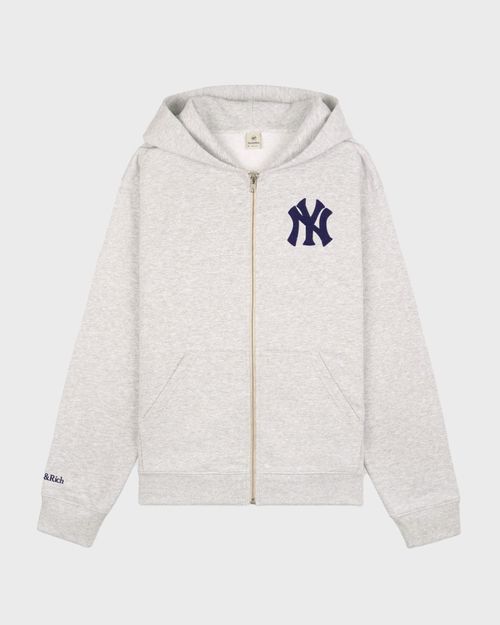 Sporty & Rich Hoodie Heritage Yankees Grey