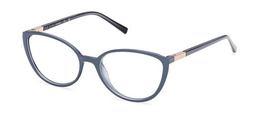 Guess GU3044 092 Men's Eyeglasses Blue Size 52 - Blue Light Block Available