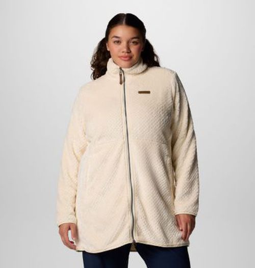 Women's Fire Side  Long Full Zip Fleece Jacket - Plus Size-