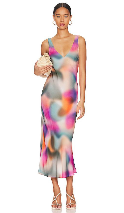 LNA KLEID V in Purple. Größe XS. Also in