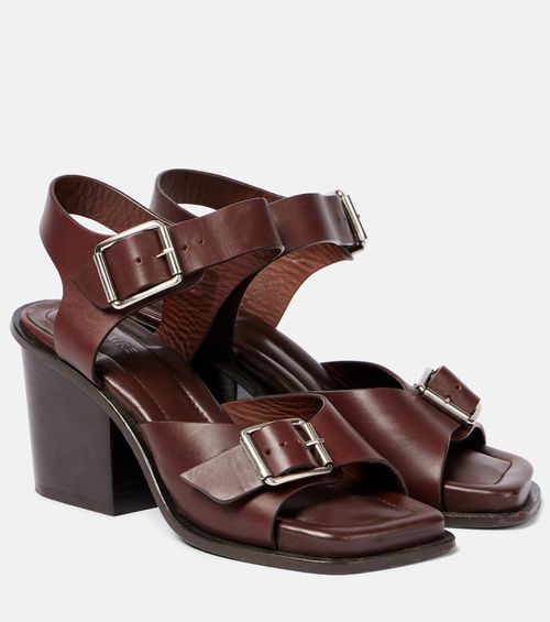 80 leather sandals
