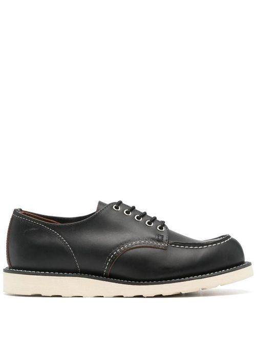 8090 Shop Moc Toe Oxford Black Prairie Shoes