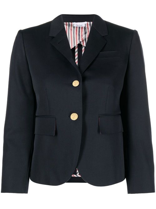 Single-breasted blazer - Blue