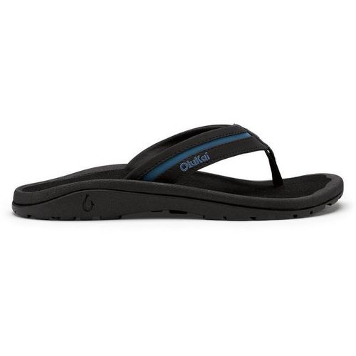 Men's Ohana PĀlua Flip Flop Sandals 8 Black/Slate Blue