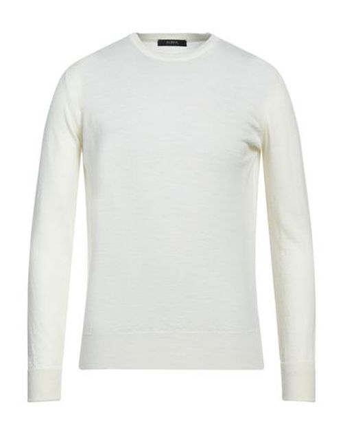 Alpha Studio Man Sweater Ivory Size 40 Wool, Acrylic