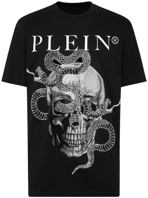 Skull Snake T-shirt - Black