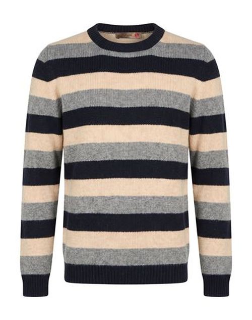 Man Sweater Beige Size L Wool