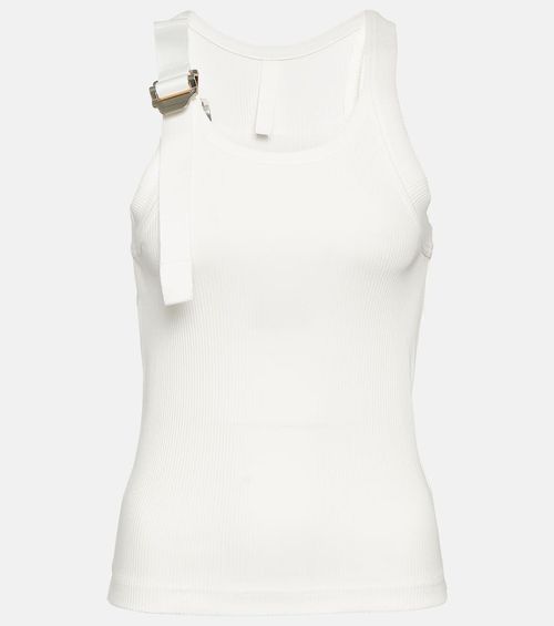 Safety Slider cotton-blend tank top