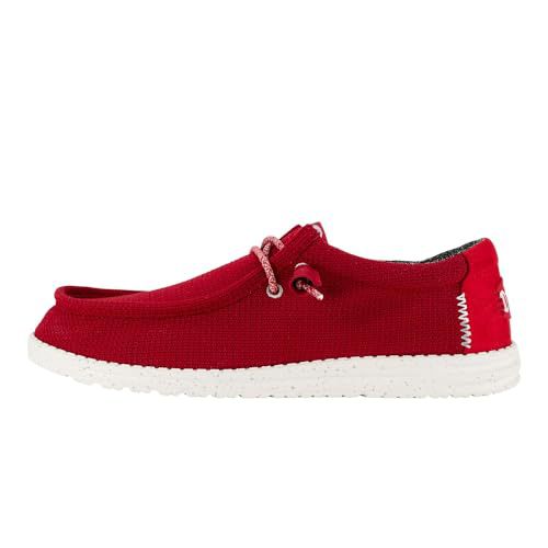 Hey Dude Wally Sport Mesh Black/White