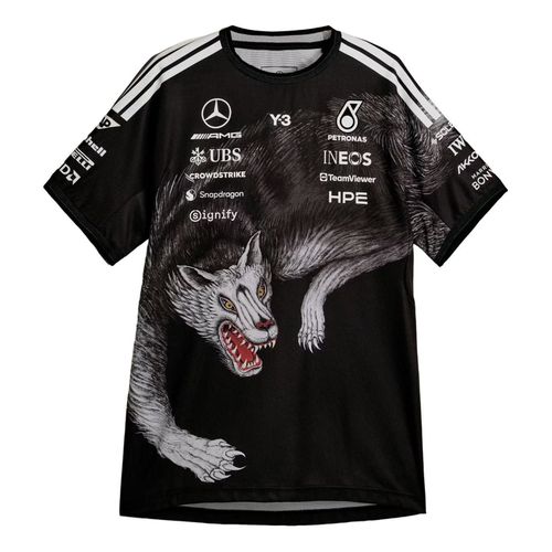 Y-3 F1 Mercedes-AMG Petoronas Formula 1 Team Driver T-Shirt 'Black'
