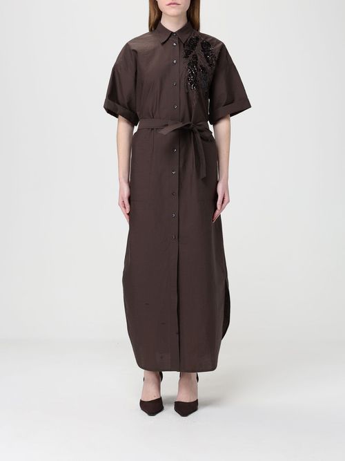 Dress Woman color Brown