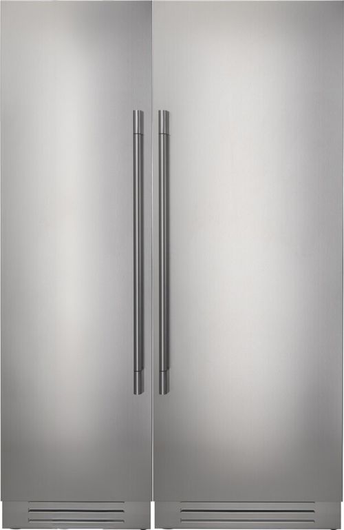 Fulgor Milano 700 Side-by-Side Column Set with 30" Refrigerator and 24" Freezer in Stainless Steel FMREFR