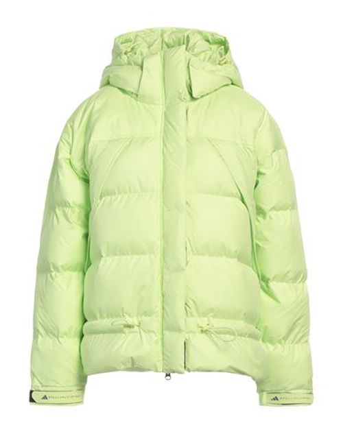 Adidas By Stella Mccartney Woman Puffer Lime green Size M Recycled polyester