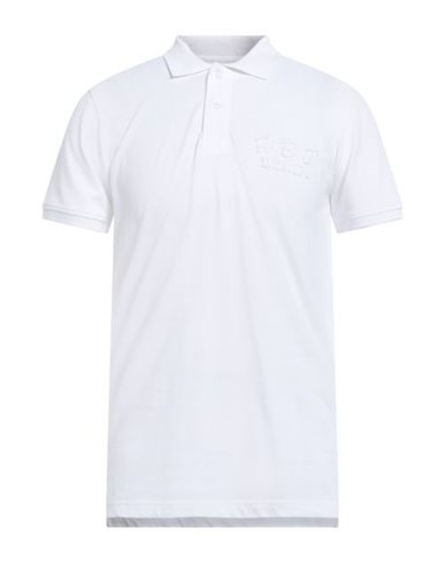 Jeans Man Polo shirt White Size M Cotton
