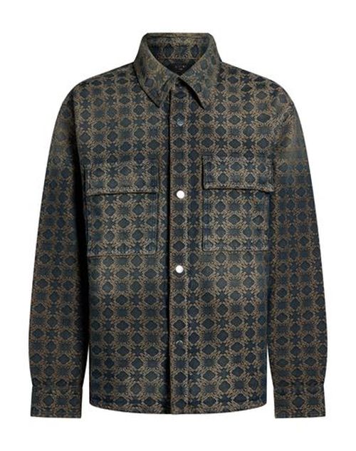 Man Denim shirt Blue Size L Cotton