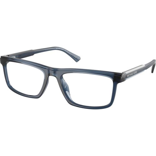 Michael Kors Hombre Michael Kors MK4189U KAHULU 3002 Monturas ópticas Inyectado Azul Transparente Cuadrada Norma