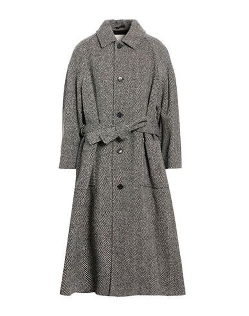 Man Coat Charcoal Size M Wool, Polyester, Polyamide, Acrylic