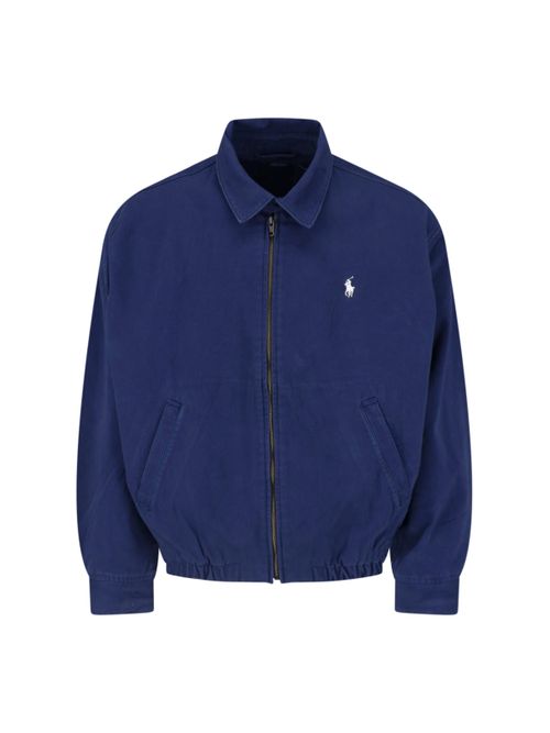 Men's 100% Cotton Polo-Style Jacket