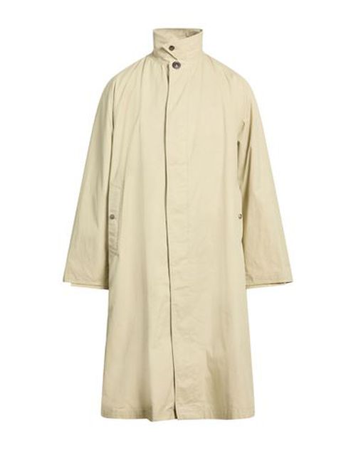 Man Overcoat & Trench Coat Beige Size 36 Cotton