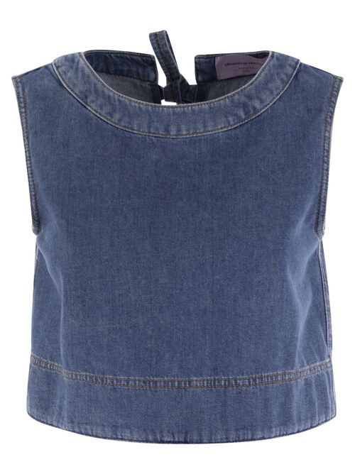 Weekend Maxmara Magia - Cotton Denim Top
