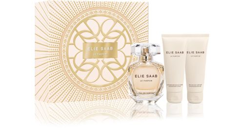 Elie Saab Le Parfum women's gift set eau de parfum women 90ml + 75ml Body Lotion + 75ml Shower Gel
