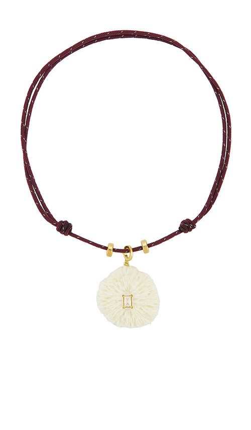 Eliou Coral Necklace in Wine
