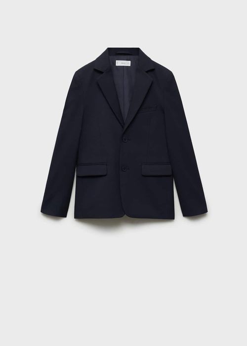 Essential cotton-blend blazer dark navy - Kids - 