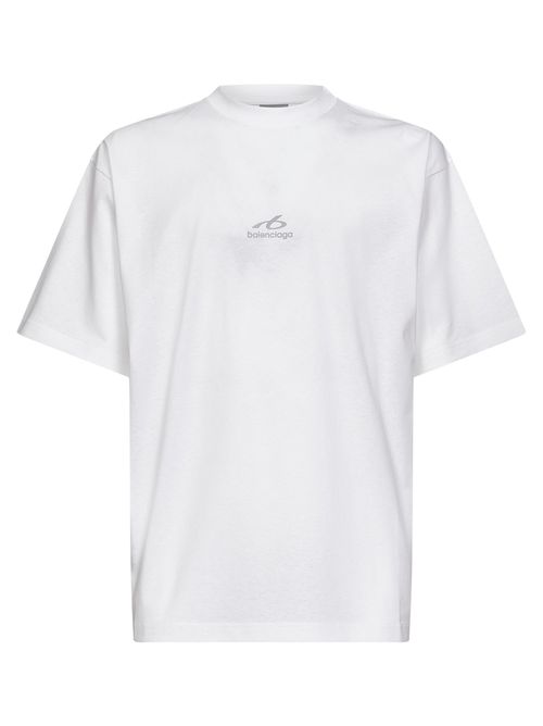 Medium-Fit Cotton T-Shirt — White