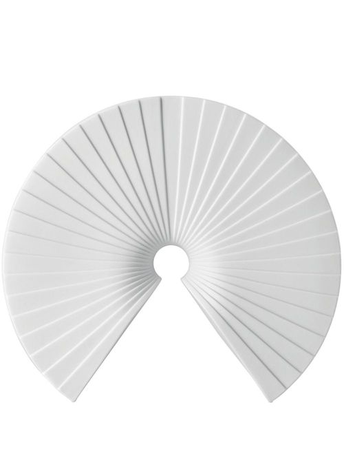 Arcus porcelain vase (23,8cm) - White