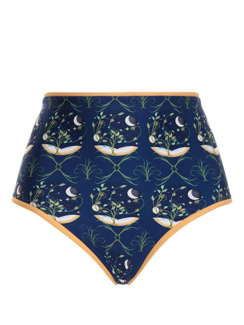 Magenta Estelar bikini bottoms - Blue