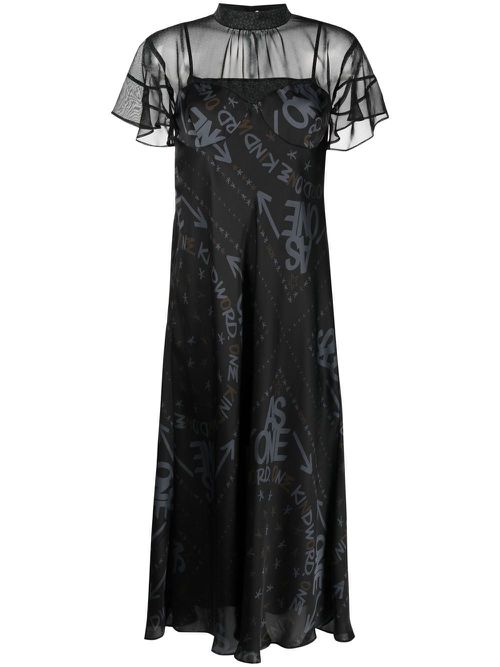 - X Eric Haze Long Dress
