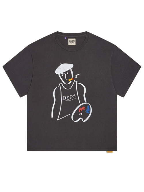 Gallery Dept Palette T-hirt in Black - Black