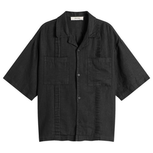 Men's Guayabera Vacation Shirt Black