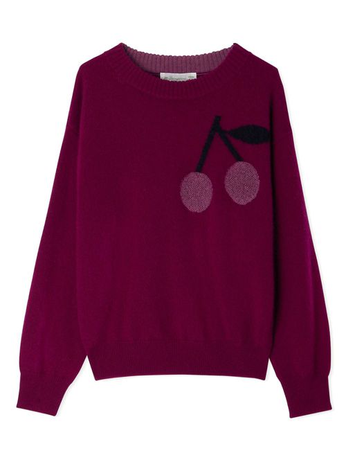 Anumati cashmere jumper - Purple