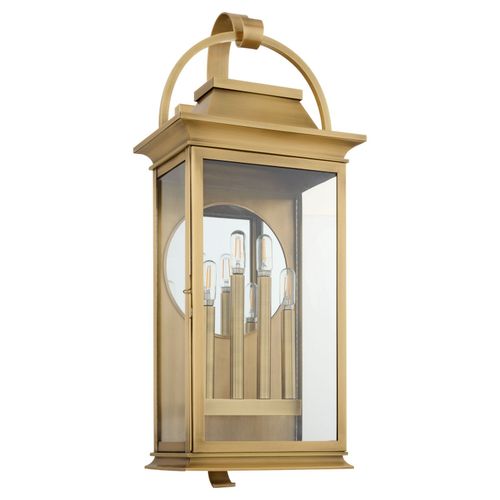 Heritage Brass Outdoor Wall Sconce from the Concord Collection