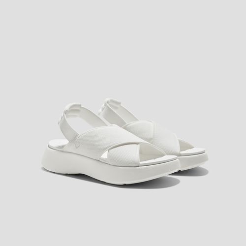 VIVAIA Elastic Back Strap Walker Sandals Kara 2.0|WHITE