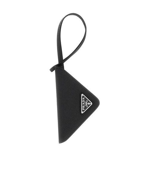 Triangle logo luggage tag