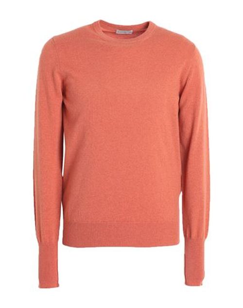 Man Sweater Orange Size 44 Cashmere
