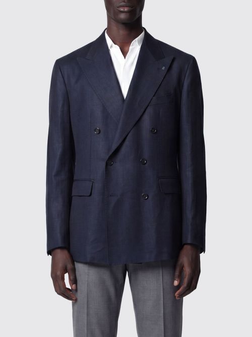Jacket Men color Blue