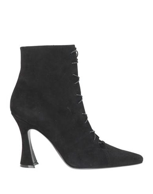 Kallistè Woman Ankle boots Black Size 10 Leather
