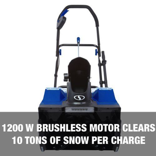 24V Electric Snow Blower and Bundle (2x4.0 Ah Batteries and 1 Charger) - Black