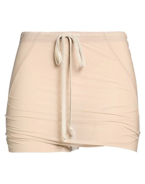Woman Shorts & Bermuda Shorts Sand Size 12 Cupro, Elastane